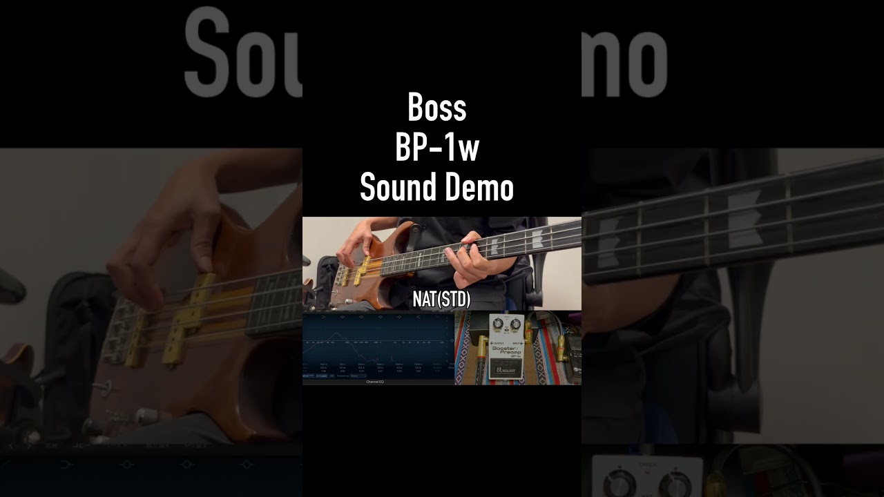 Boss BP-1w Sound Demo (Bass) 2 