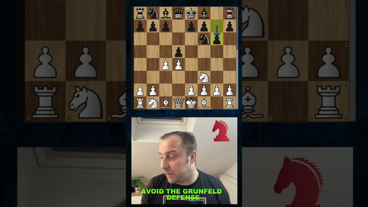 An Easy Way to Beat the Grunfeld Defense #shorts