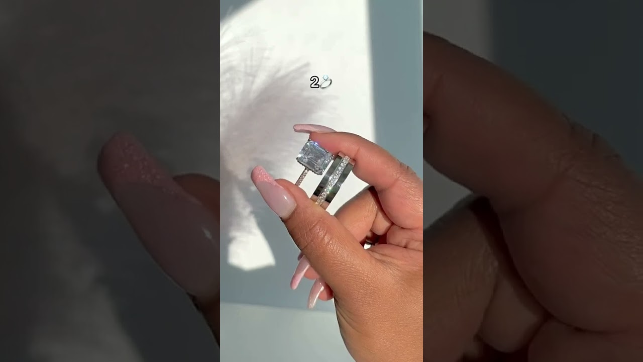 Would you wear these couple's ring with your partner❓🤔❣️#couplerings #relationship #fyp #rings