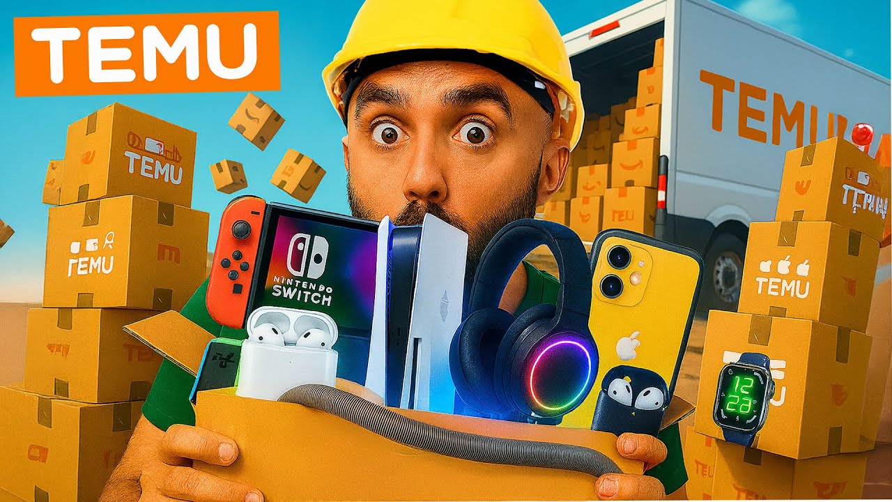 3 GADGET di TEMU SUPER ECONOMICI&hellip; ASSURDI 📦 MEGA UNBOXING