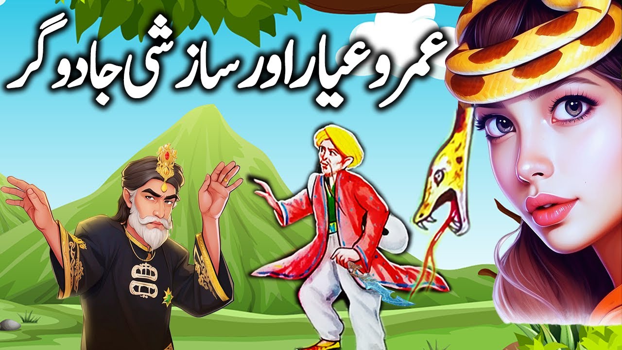 Umro Ayar Or Sazshee Jadogar | Umro Ayar Ki Kahaniyan | Moral Kahani Land