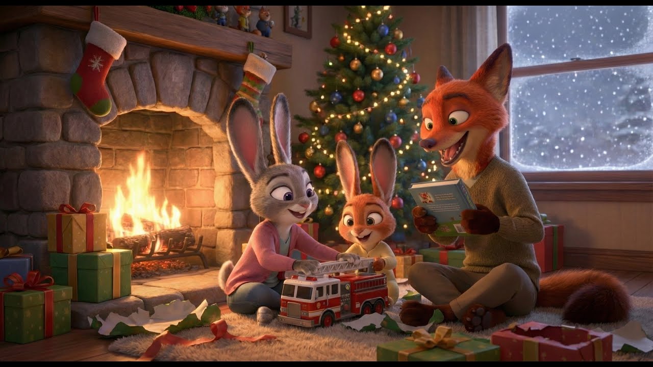 Zootopia 2  | Christmas Warmth in the Living Room