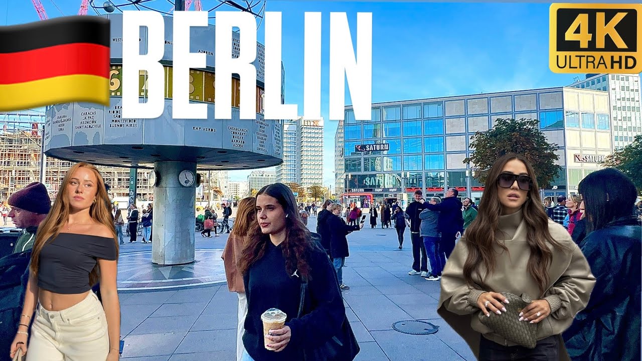 EARLY MORNING IN ALEXANDERPLATZ - BERLIN | WALKING TOUR 2025 | OCTOBER 2025
