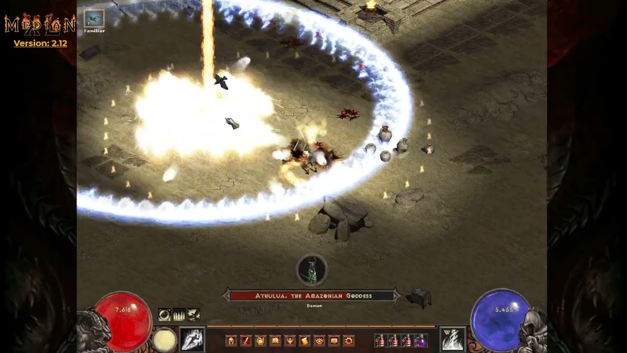 [D2 Mxl] - Fire sorc #37 - Twins seas (Athulua - The amazonian godess)