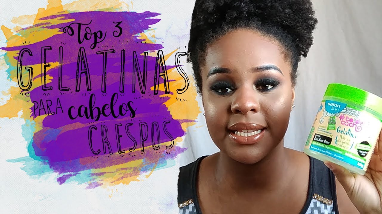 Top 3 Gelatinas Favoritas para cabelos crespos