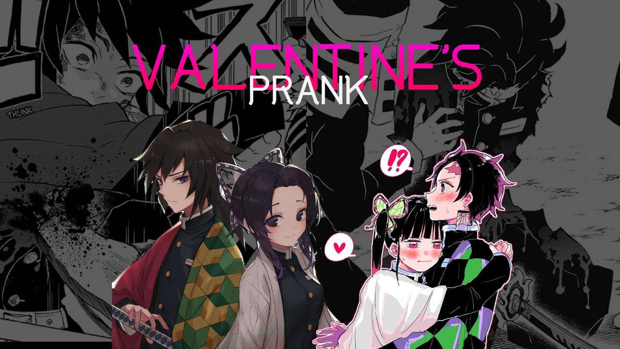Giyuu and Tanjiro Dead Prank | Demon Slayer Texting Story | Valentine's day special