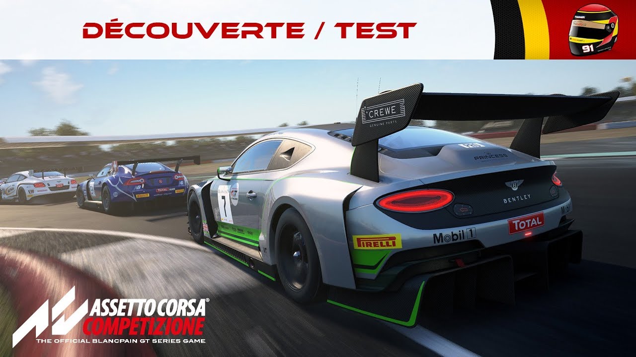 Découverte #140 : Assetto Corsa Competizione - Test éclairé et argumenté