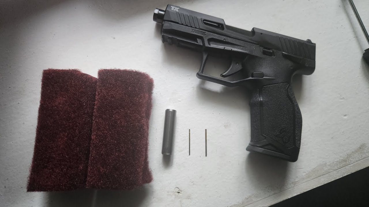 Разборка Taurus Tx22 и самостоятельная установка FRT.