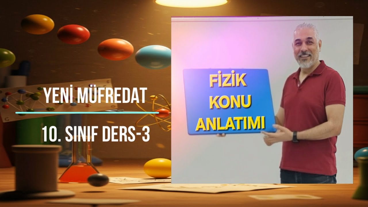 FİZİK YENİ MÜFREDAT 10. SINIF KUVVET VE HAREKET DERS 3