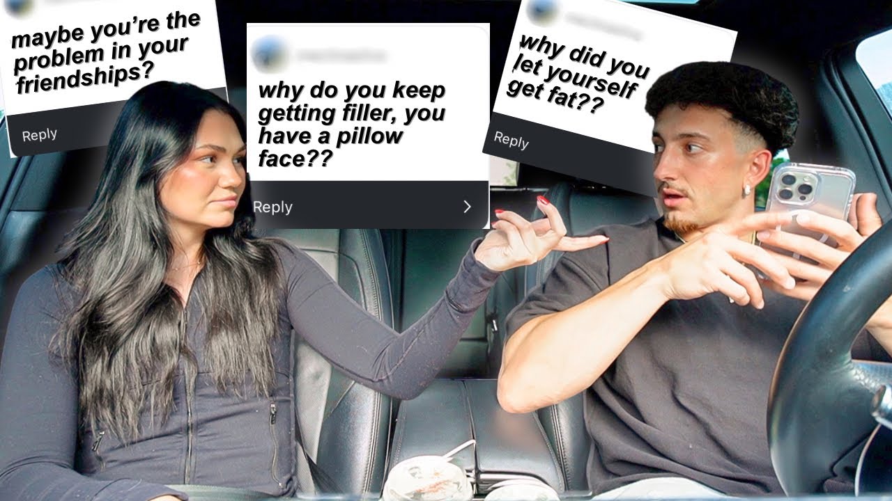 MAKING UP FAKE DISRESPECTFUL QUESTIONS TO ASK MY WIFE!! *SHE GOT SALTY*