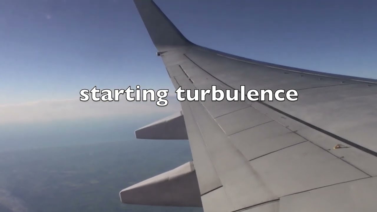 #turbulence   captain audio #737  Wing flexing Pacific Blue #virginaustralia   04NOV11 DJ61
