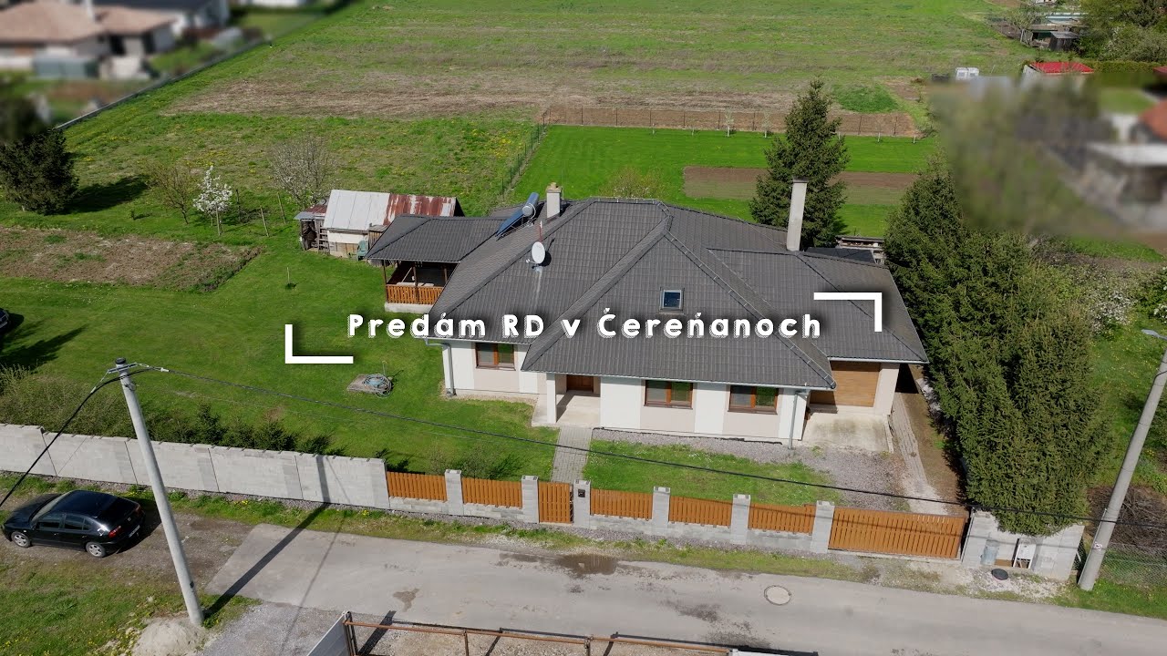 Renata Greschner/Predám RD v Čereňanoch