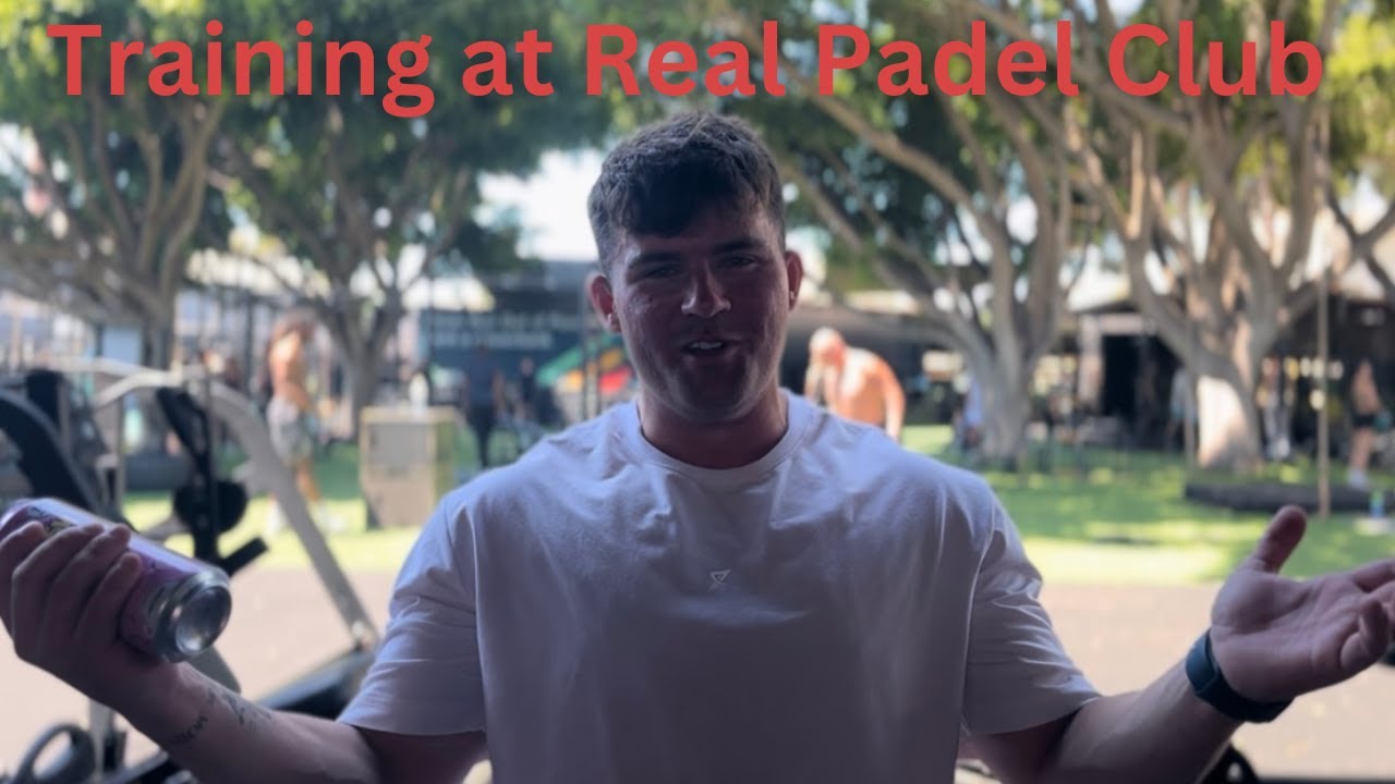 Marbella vlog.3 My first session at Real Club Padel!