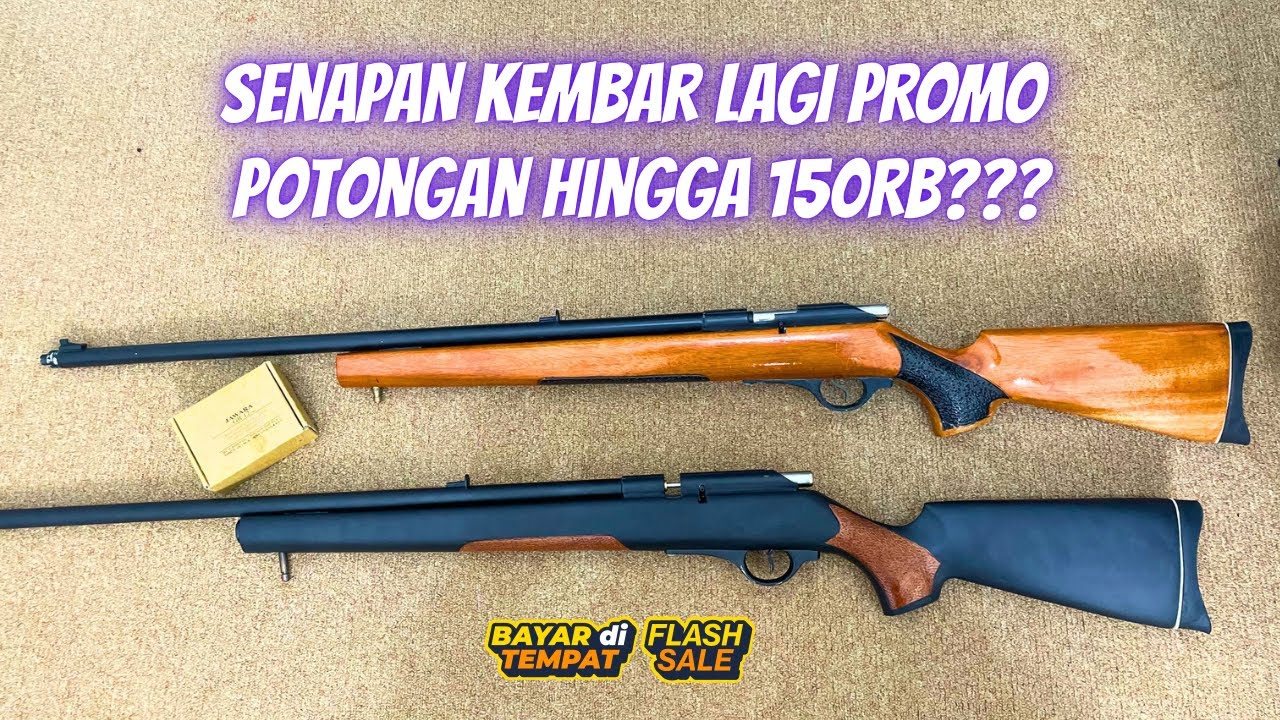 SENAPAN KEMBAR SUPER BIG GAME DAN LONGRANGE LAGI PROMOOO || PCP MORGAN A1 DAN MORGAN MAX