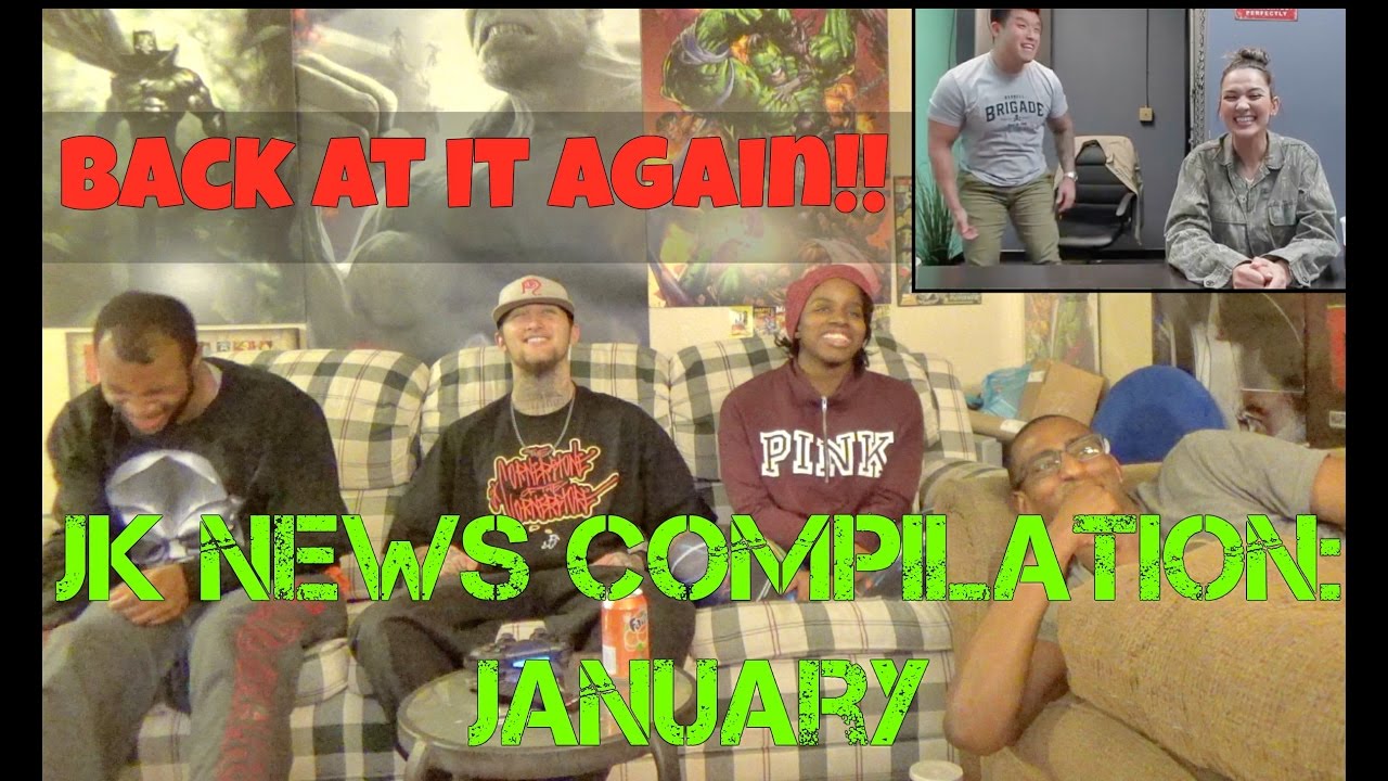 Just Kidding News Compilation Reaction! (January)