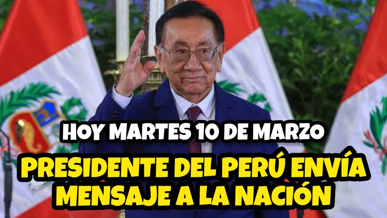 JOSÉ MARÍA BALCÁZAR ENVÍA MENSAJE A TODO EL PAÍS