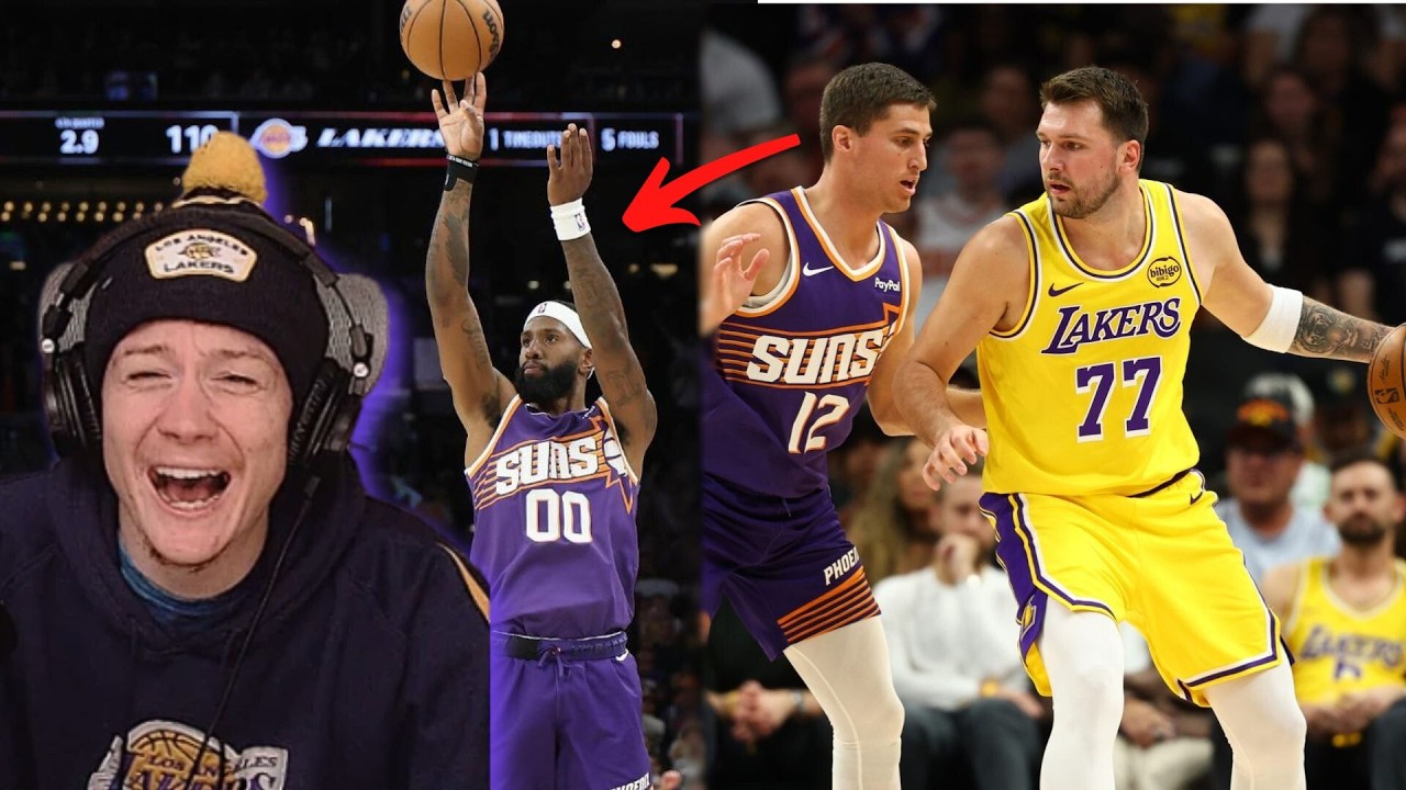 I'm Speechless.. Reacting to Lakers vs Suns!