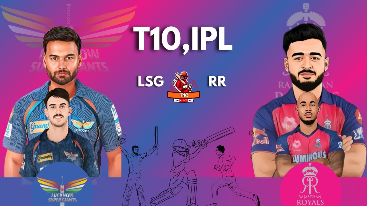 Lsg vs Rr | T10 IPL League