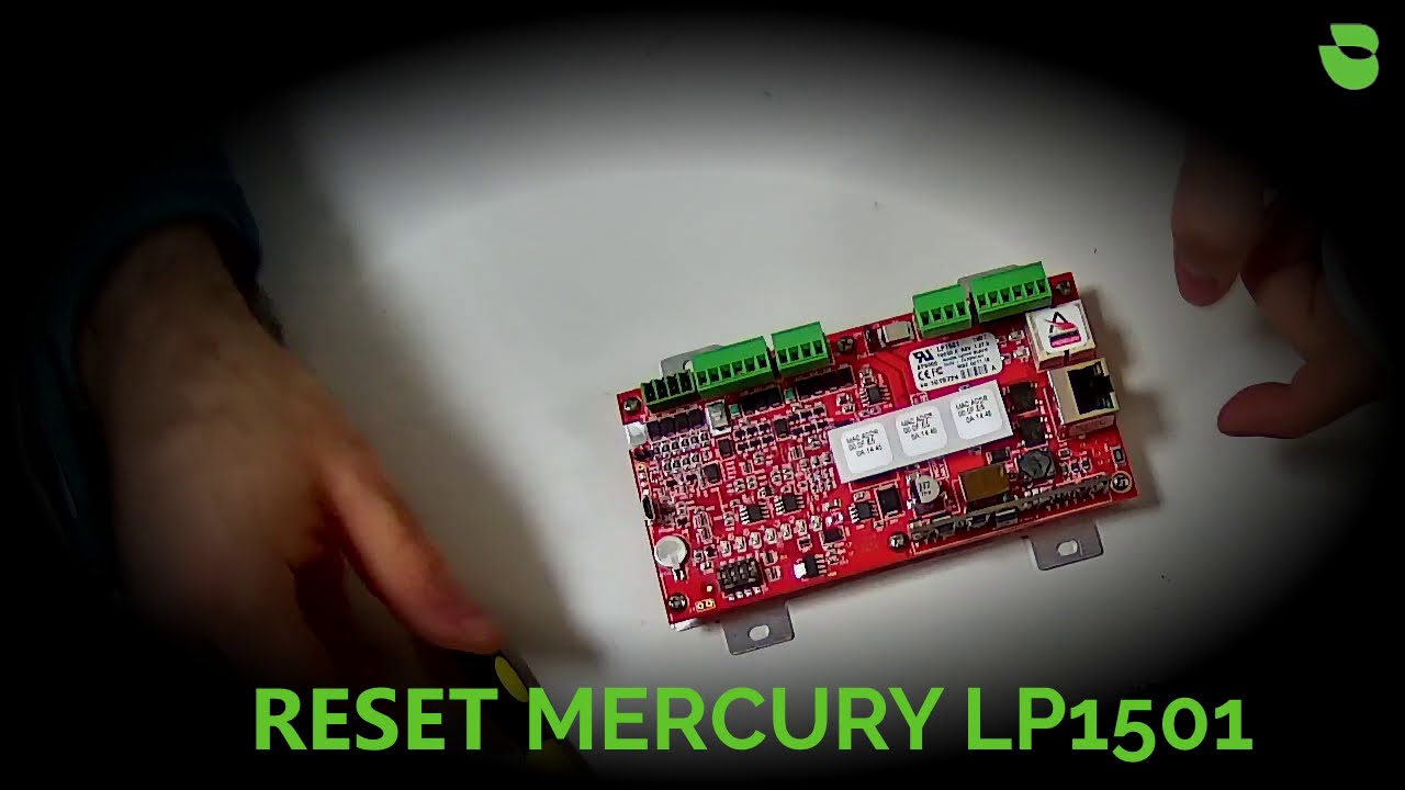 RESET MERCURY LP1501 -  FACTORY DEFAULTS