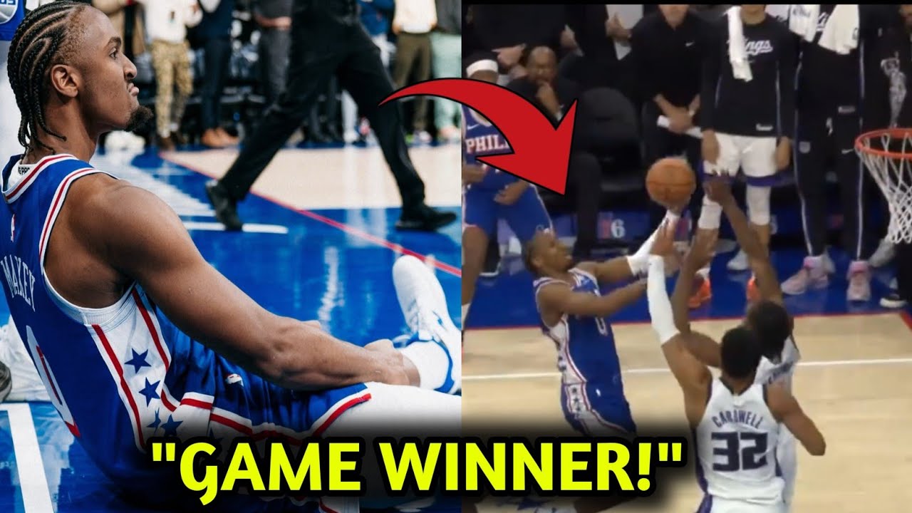 TYRESE MAXEY CALLS GAME! 😱 40 Points & Game Winner vs Kings! 