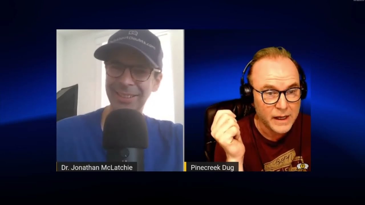 Flying man with Christian apologist Jonathan McLatchie