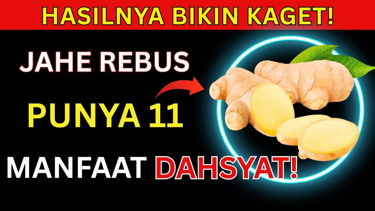 LANSIA WAJIB TAHU Rebusan Jahe Bisa Beri 11 Efek Hebat Ini untuk Usia 60+!