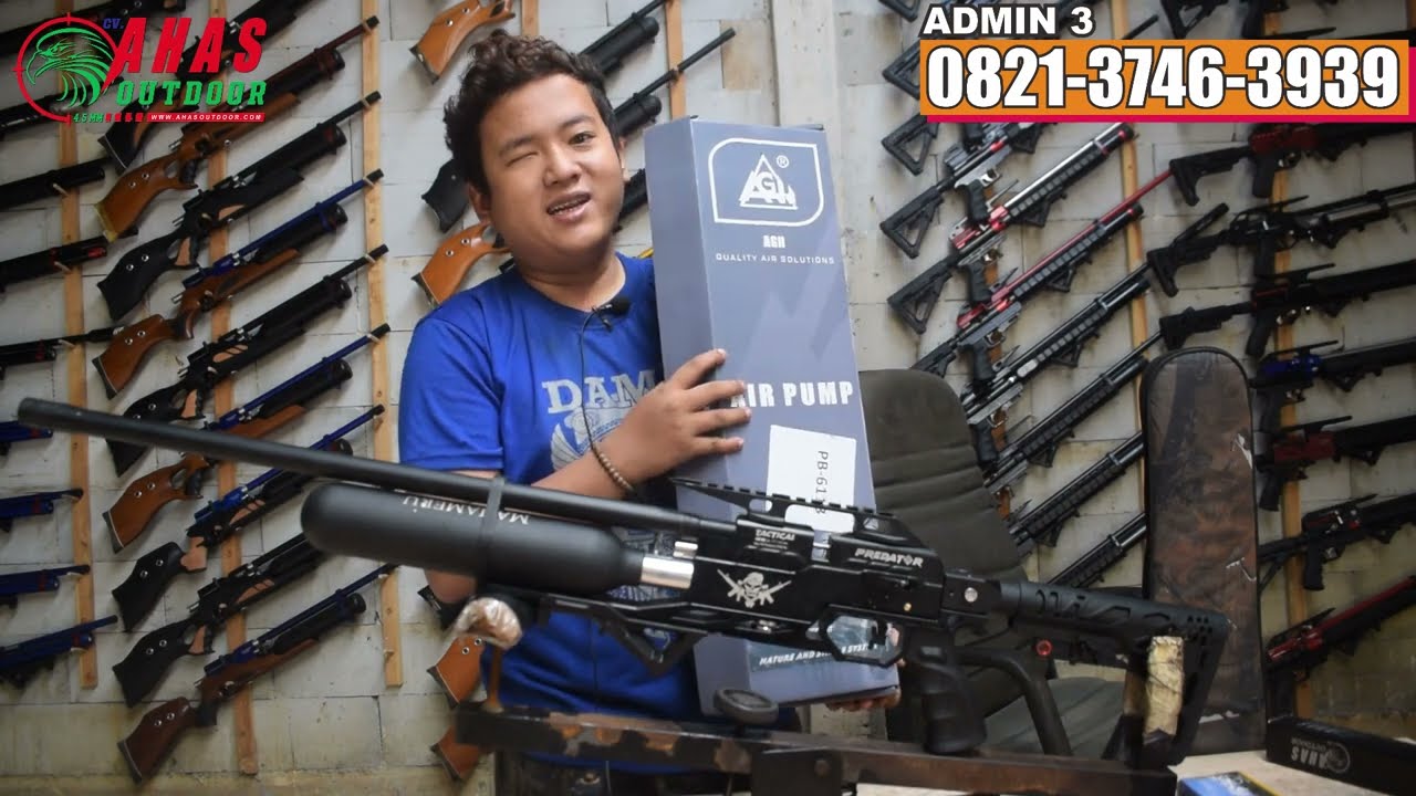 HARGA SENAPAN ANGIN PCP PREDATOR MAHAMERU FULL SET