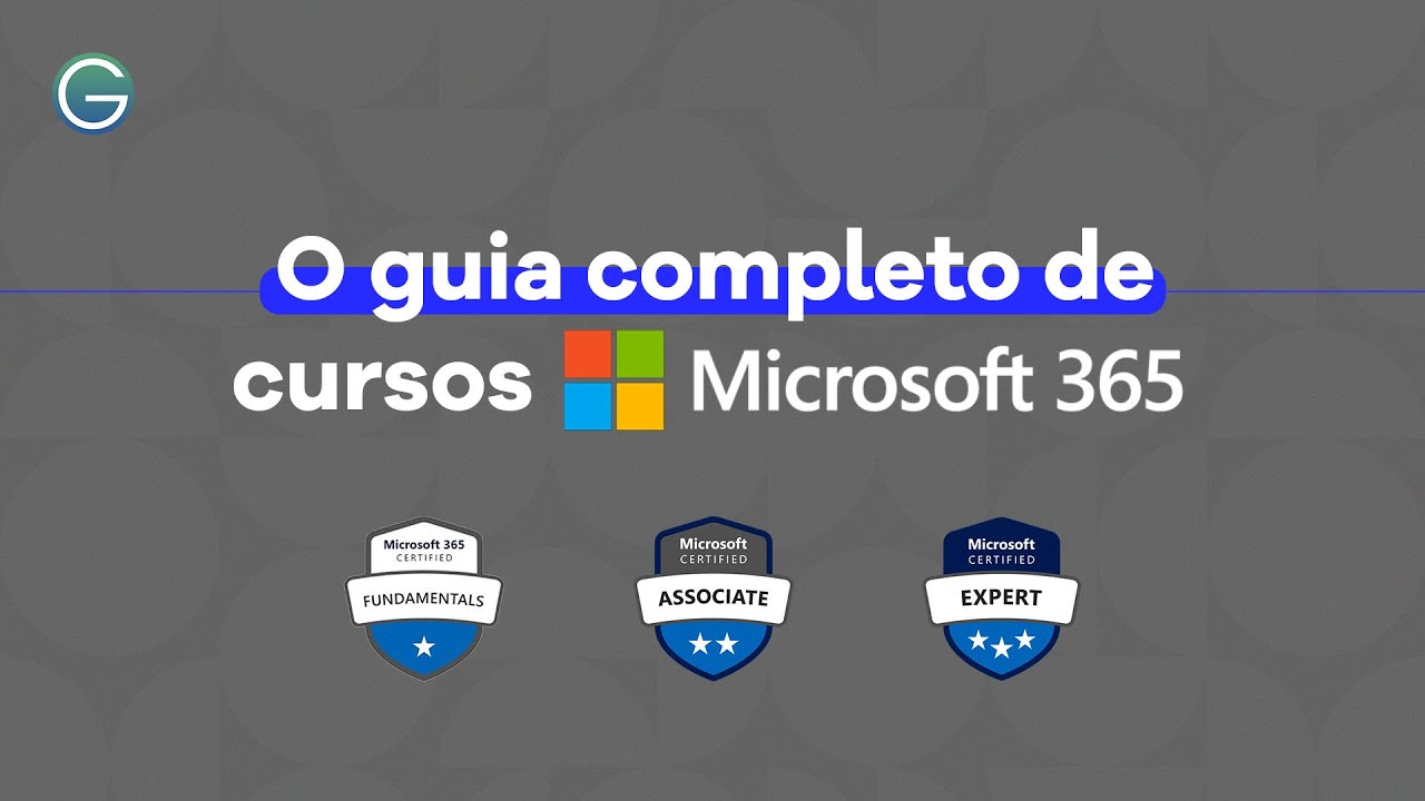 O guia completo de cursos Microsoft 365