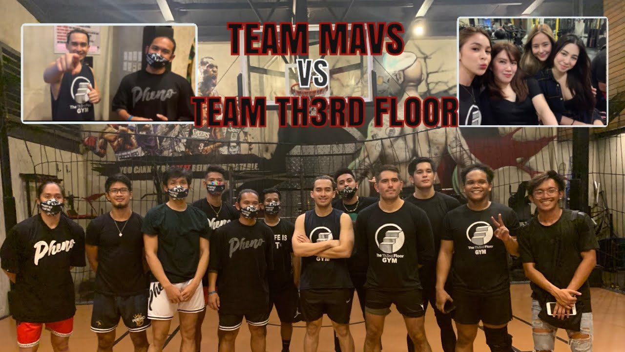 TEAM MAVS VS TEAM TH3RD FLOOR BASKETBALL GAME!!!!!