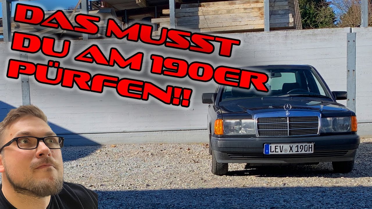 W201 Domlager und Stabigummis tauschen