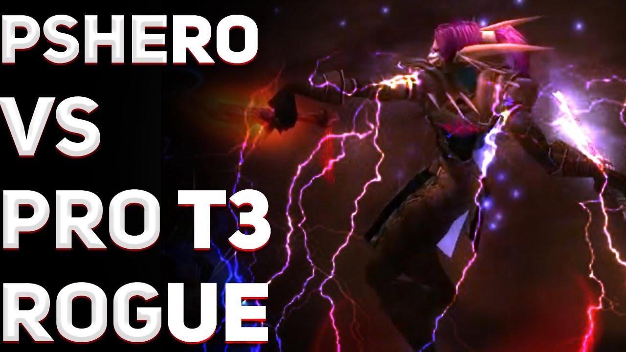 Pshero vs rogue 68 lvl Spellcraft #2 wow TBC classic world pvp