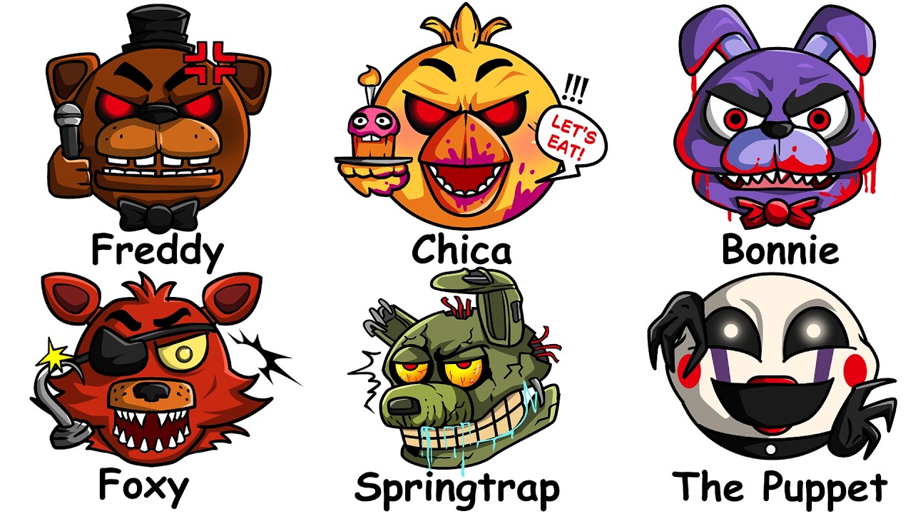 Every FNAF Monster Explained In 15 Minutes