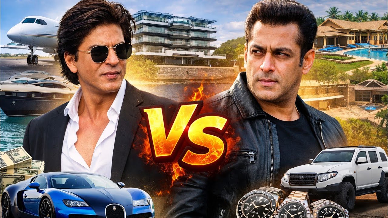 Shah Rukh Khan vs Salman Khan | The Luxury Battle That Will Shock You 😱💰