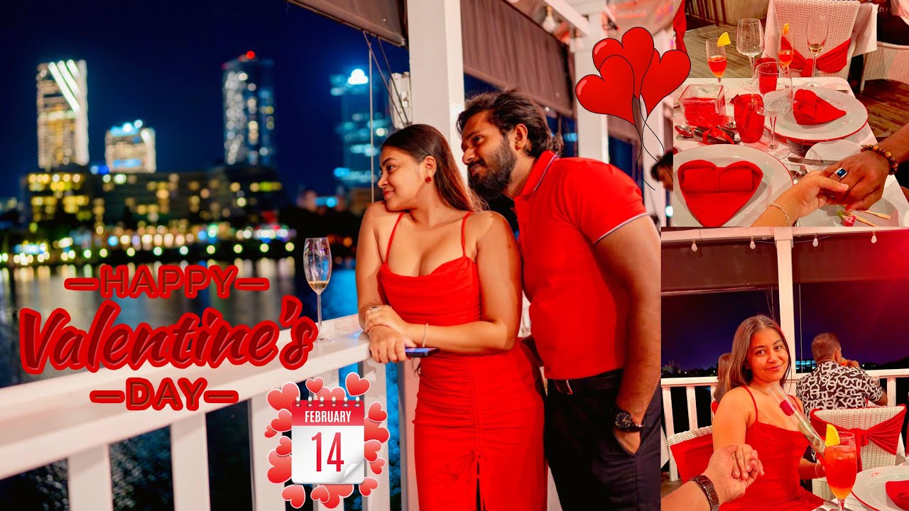 අපේ Valentine දවස❤️ / Valentine Vlog / Don and Niki / Valentine Dinner Colombo