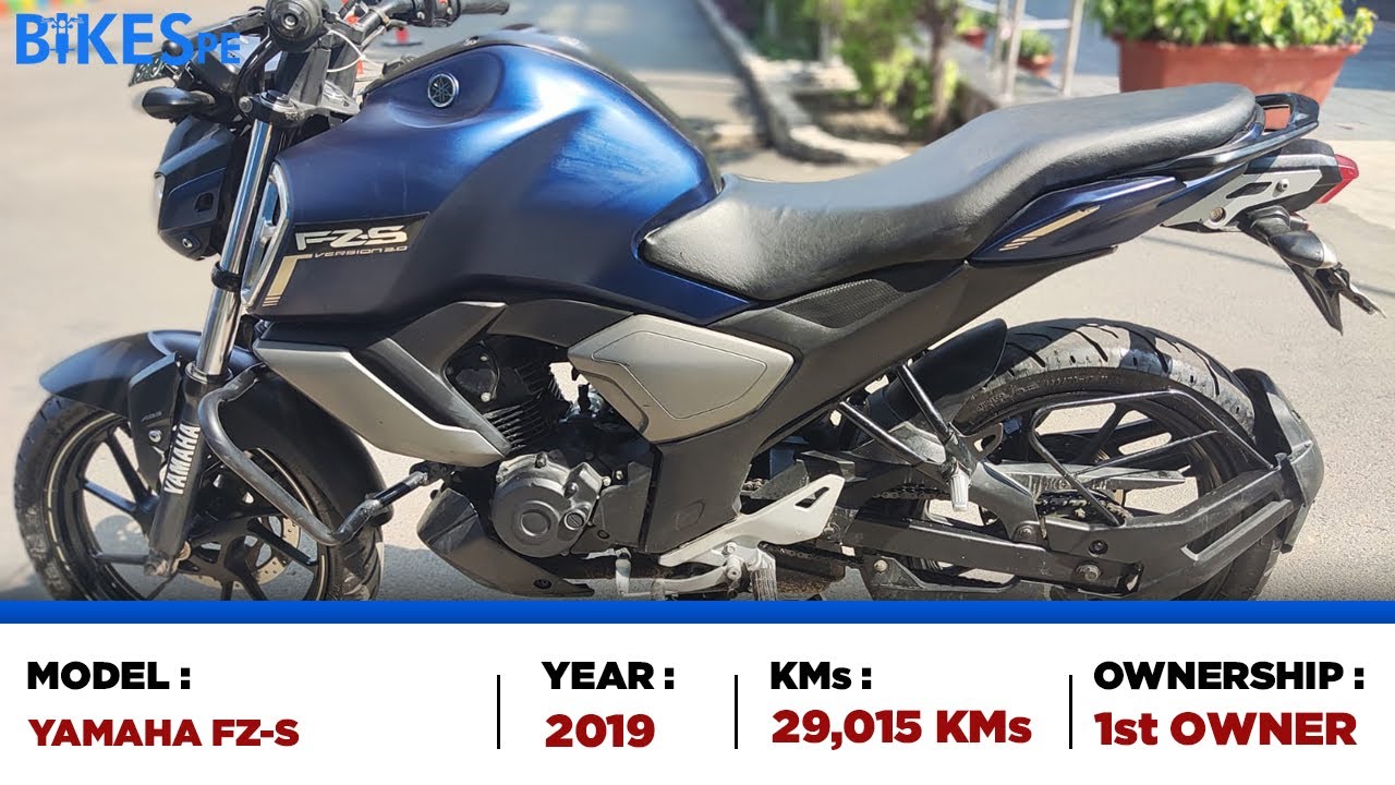 Yamaha FZ-S || Used Bike || 2019 Model || New Condition || BikesPe || Gurgaon
