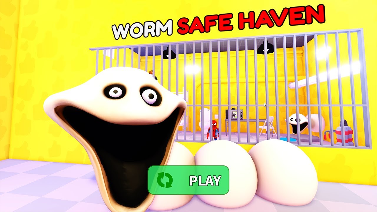 ROBLOX | HUNGRY WORM PRISON RUN! – Full Gameplay