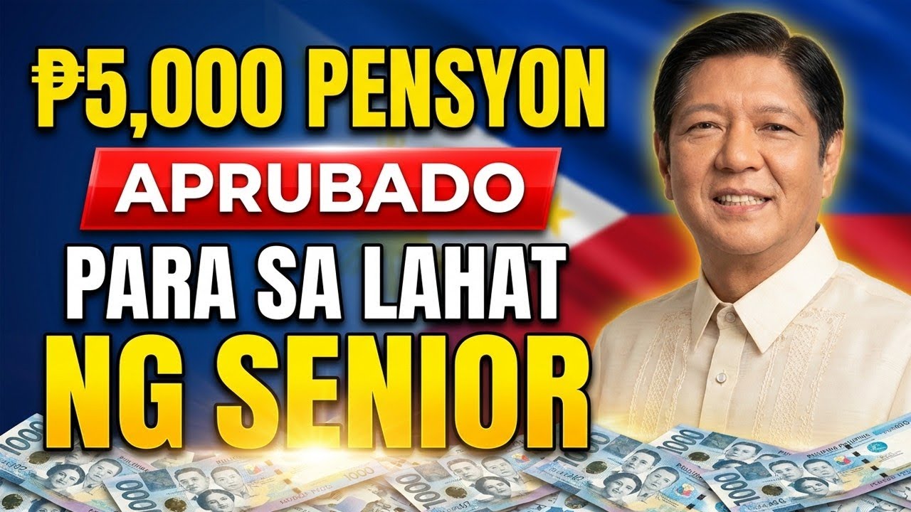 Inaprubahan ng House Panel ang ₱5,000 Universal Social Pension — Magsisimula ang Payout Ngayong Buwa
