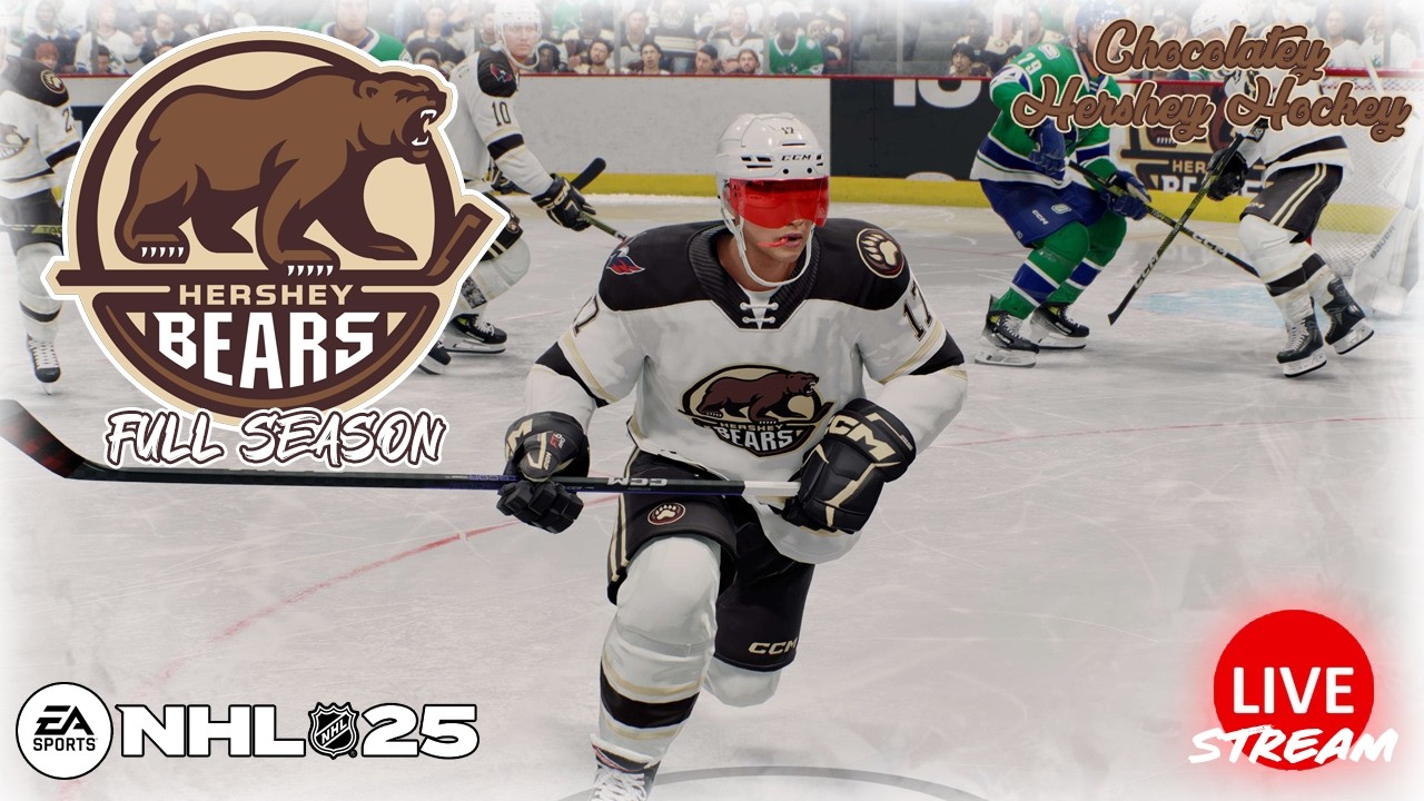 🏒Hershey Bears🐻 | Stream 7 - Going for 1st Place! |🥅Bears EA NHL Franchise LIVE STREAM🔴