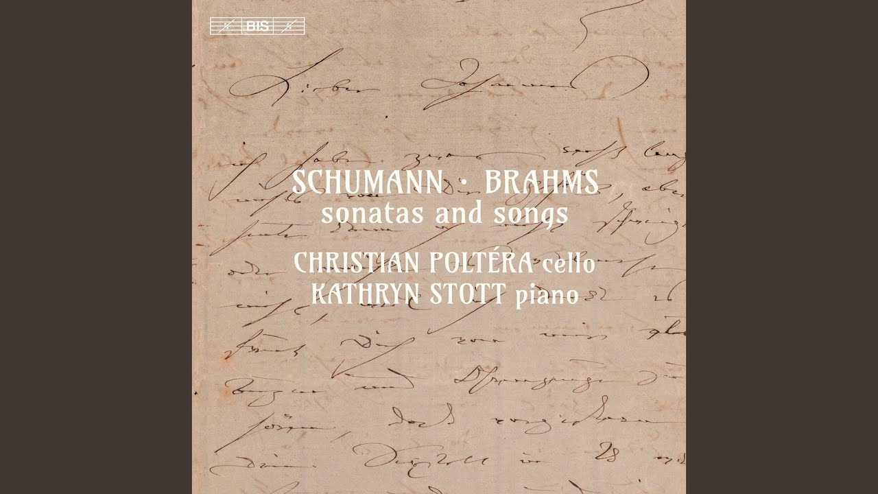 Violin Sonata No. 2 in D Minor, Op. 121 (Arr. for Cello & Piano): I. Ziemlich langsam - Lebhaft
