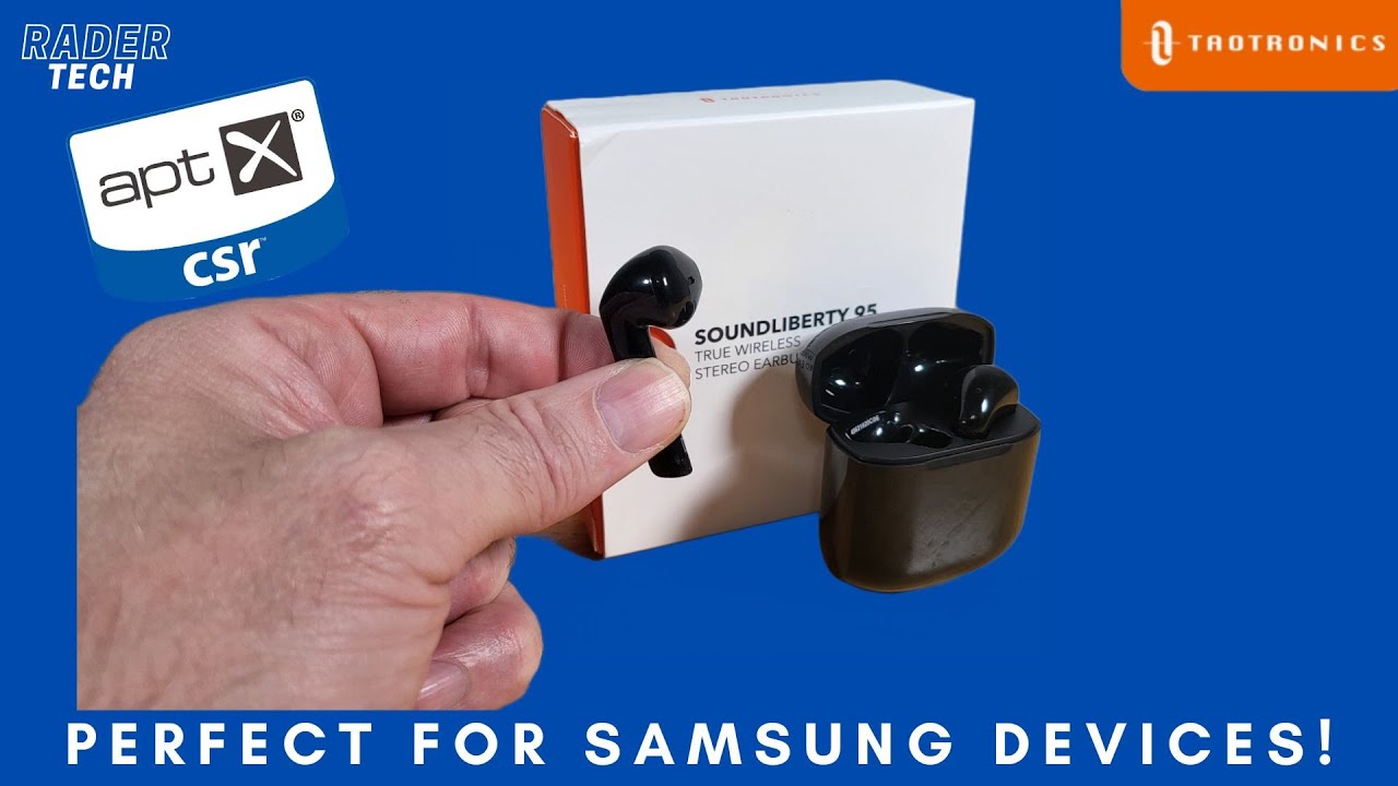 $14! Taotronics SoundLiberty 95 TWS Earbuds - Perfect budget earbuds for Samsung devices!