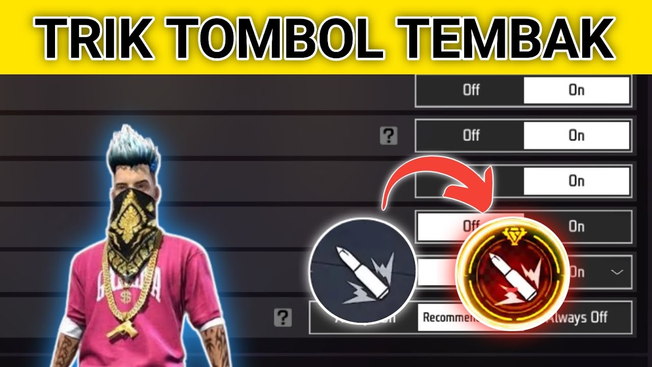 Cara Mengubah Warna Tombol Api di Free Fire 2025 | Cara Menggunakan Tombol Api Merah Di Free Fire