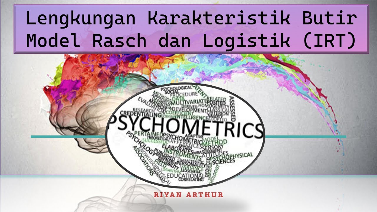 Lengkungan Karakteristik Butir Model Rasch dan Logistik IRT