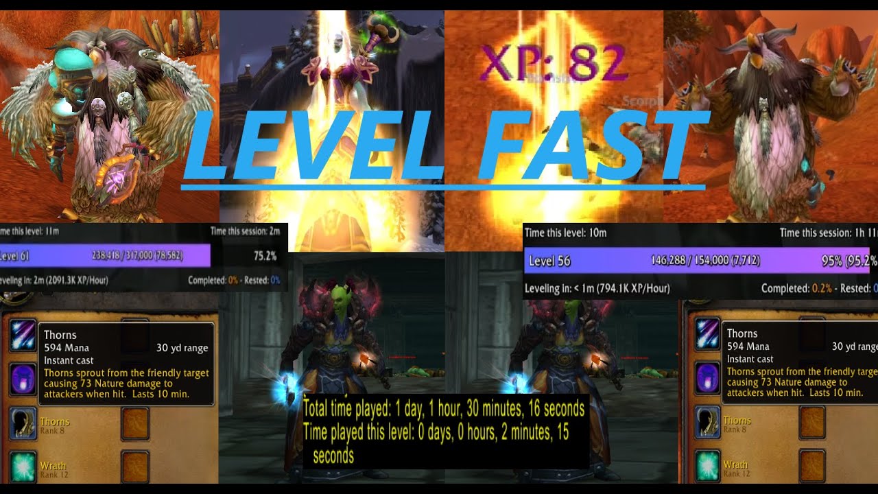 Level as fast as possible in WOTLK Classsic - 2 methods to currently powerlevel