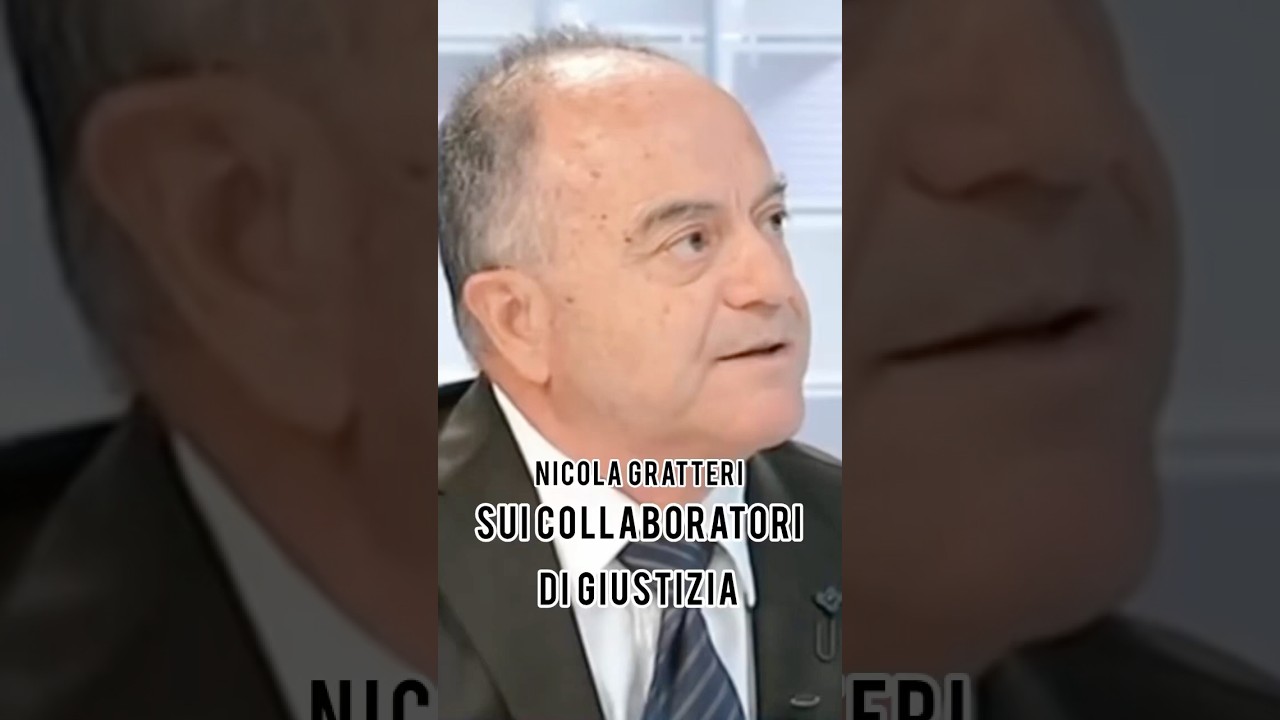 Nicola Gratteri spiega il funzionamento della riforma sui collaboratori di giustizia
