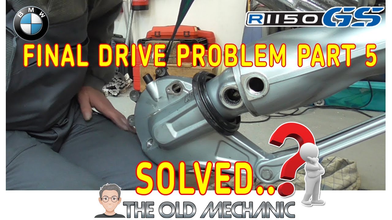 BMW R1150GS FINAL DRIVE PROBLEM.. SOLVED ! PART 5 - FINAL