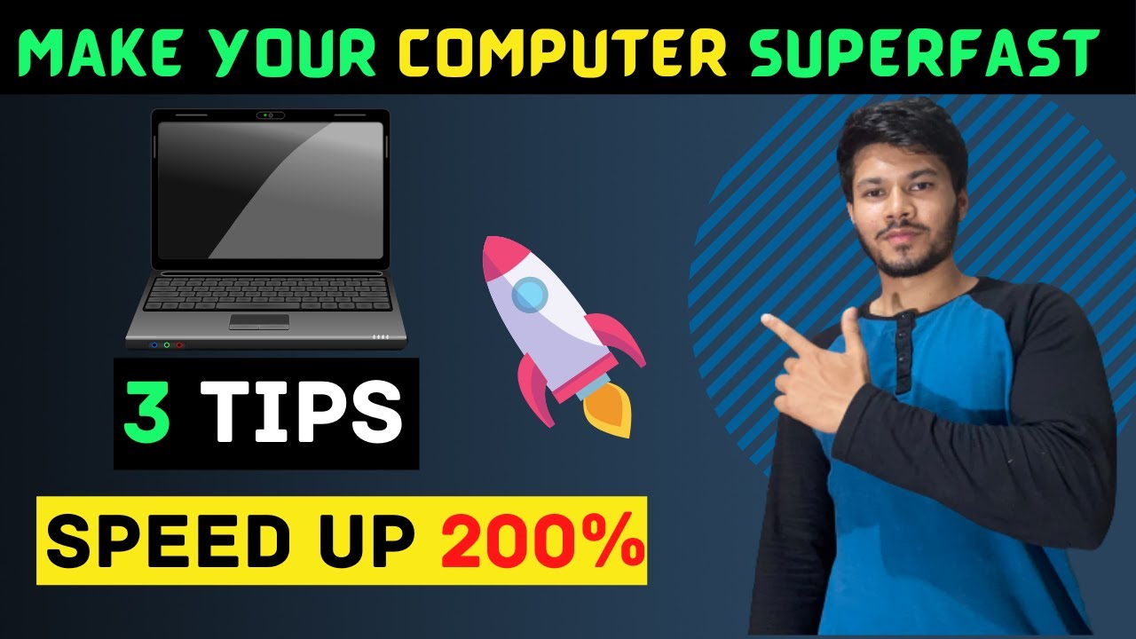 3 Best Tips to Speed Up Laptop 200% | SuperFast | MoH.NetWork