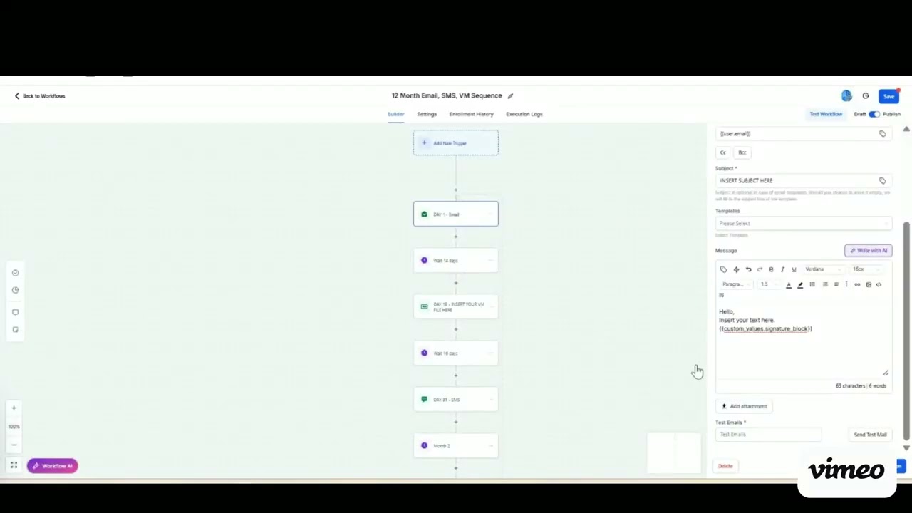 How CRE Brokers & Investors Create 12 Month Automated Email, Voicemail & Text Follow Up | Workflow 1