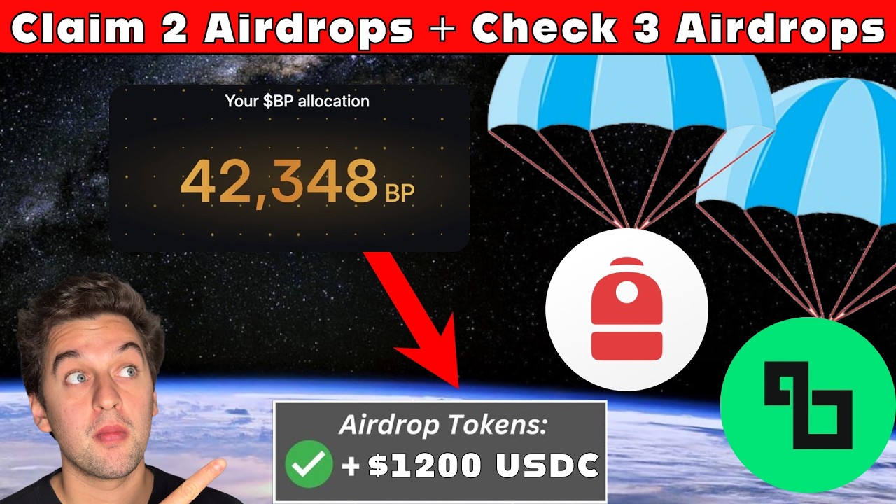 Claim 2 Airdrops + Check 3 Airdrops - Do This Now