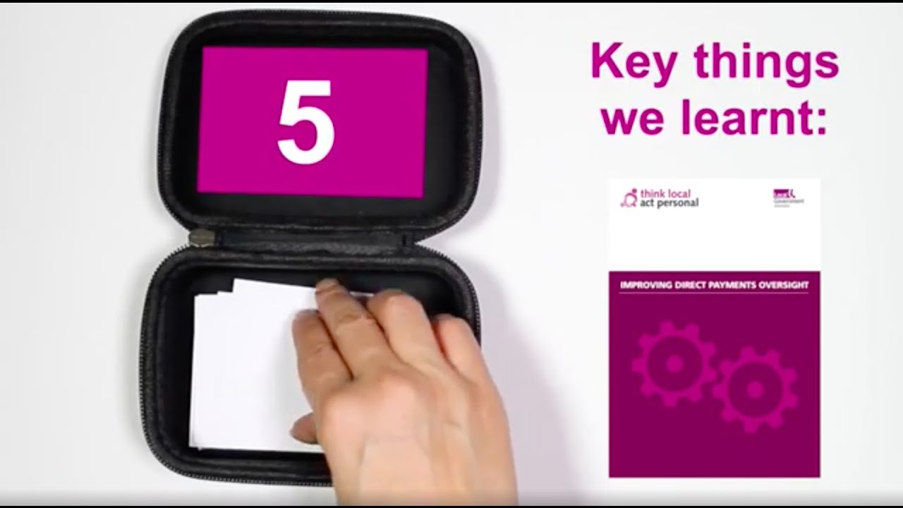 How direct payments can work better