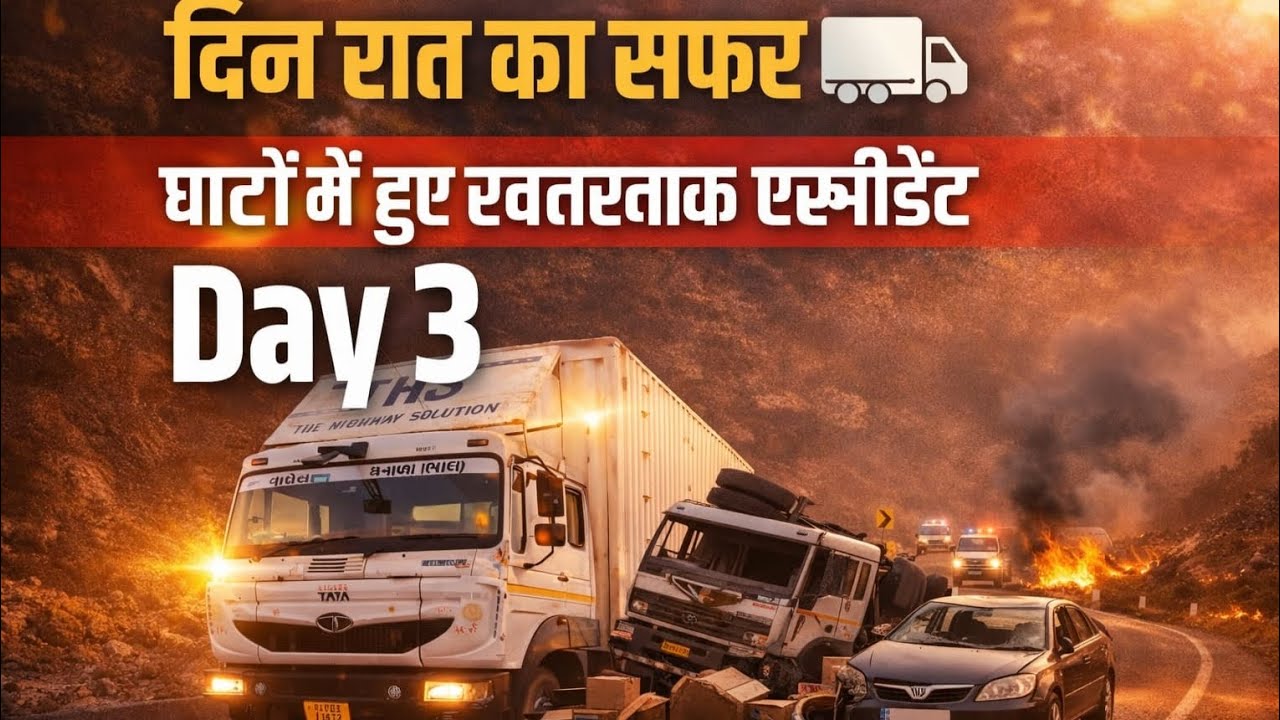 चंदनापुरी से अहमदाबाद दिन रात का सफर 🚚 day 3  @RKapilvlog 
